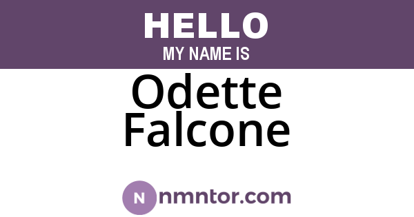 Odette Falcone