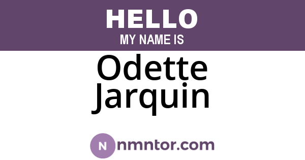 Odette Jarquin