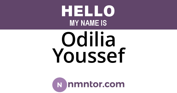 Odilia Youssef