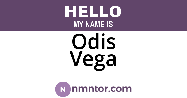 Odis Vega
