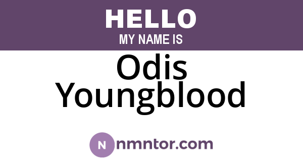 Odis Youngblood