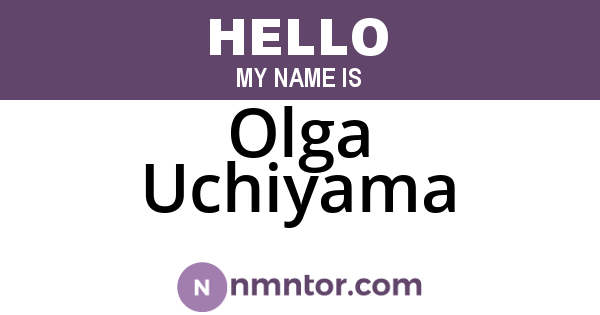 Olga Uchiyama