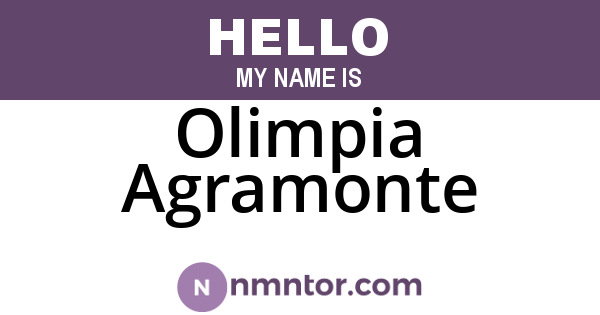 Olimpia Agramonte