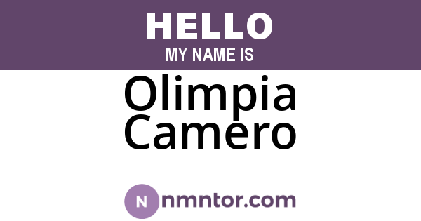 Olimpia Camero