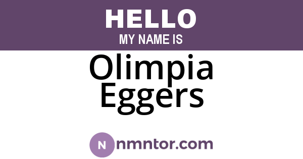 Olimpia Eggers