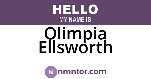Olimpia Ellsworth