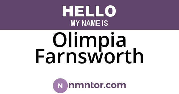 Olimpia Farnsworth
