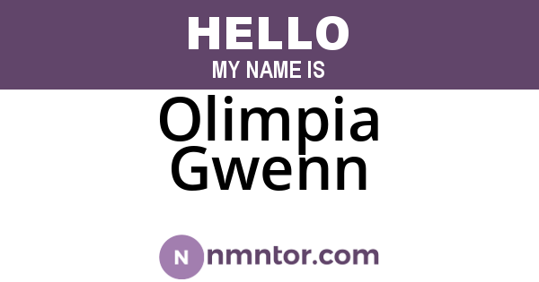 Olimpia Gwenn