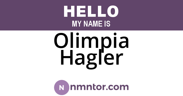 Olimpia Hagler