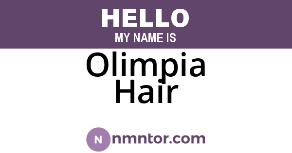 Olimpia Hair