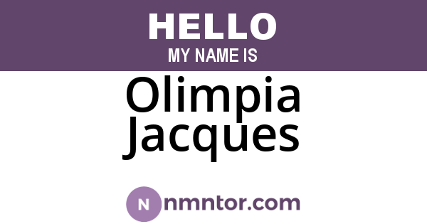 Olimpia Jacques
