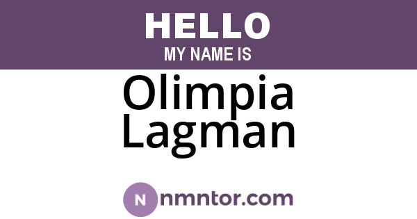 Olimpia Lagman