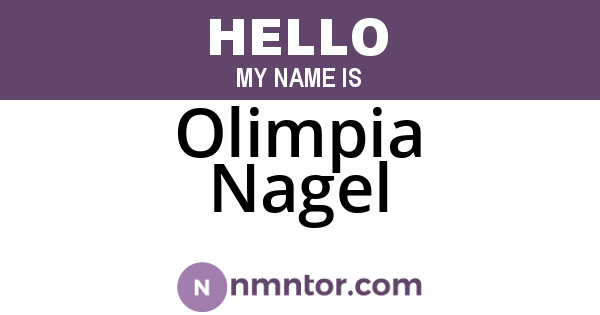 Olimpia Nagel