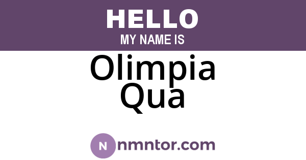 Olimpia Qua