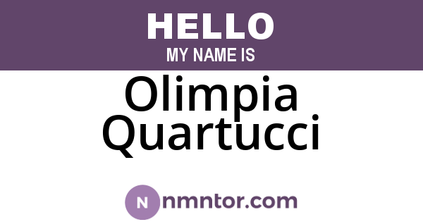 Olimpia Quartucci