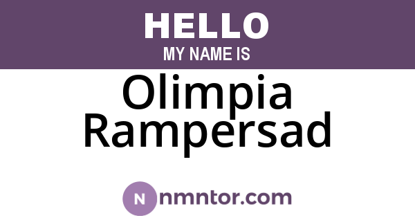 Olimpia Rampersad