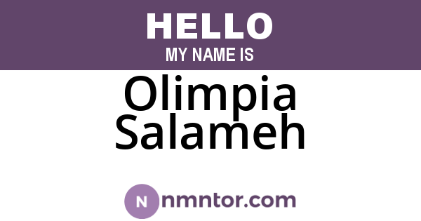 Olimpia Salameh