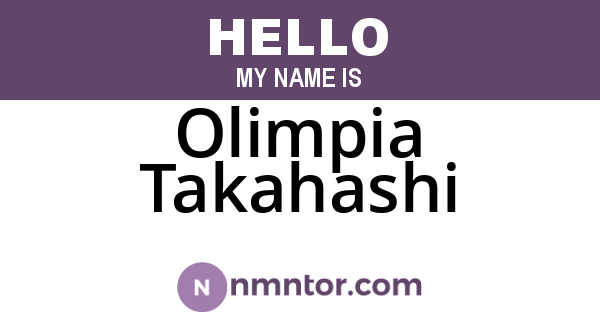 Olimpia Takahashi
