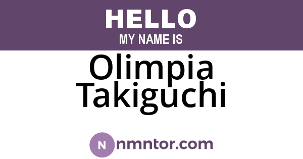 Olimpia Takiguchi