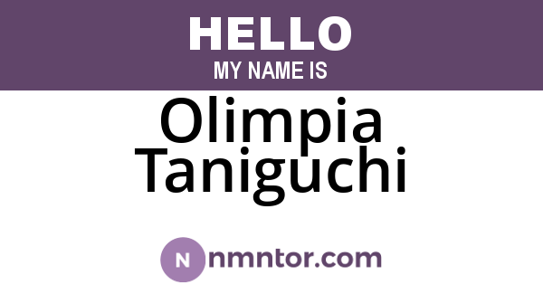 Olimpia Taniguchi