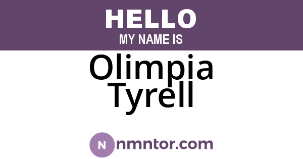 Olimpia Tyrell