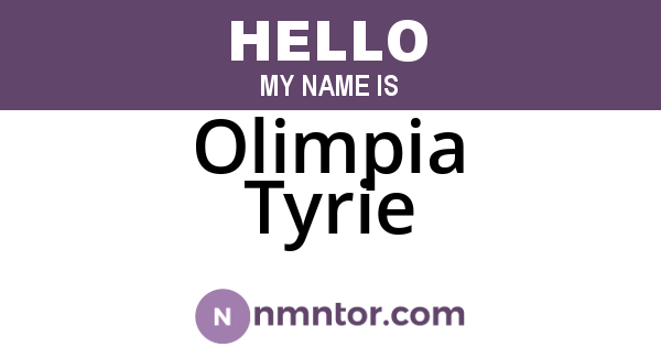 Olimpia Tyrie