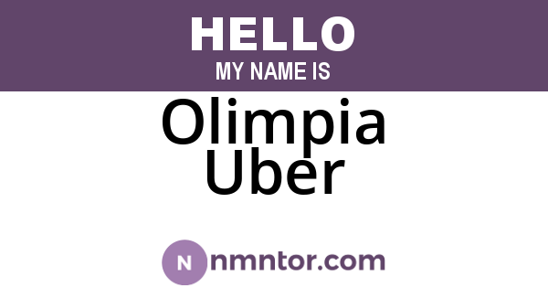 Olimpia Uber