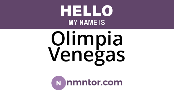 Olimpia Venegas