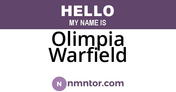 Olimpia Warfield