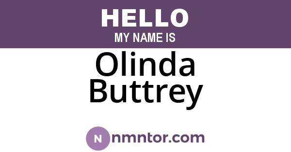 Olinda Buttrey