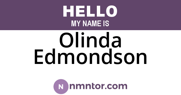 Olinda Edmondson