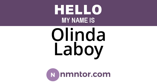 Olinda Laboy
