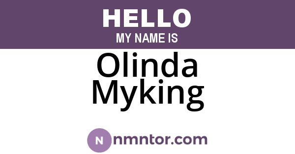 Olinda Myking