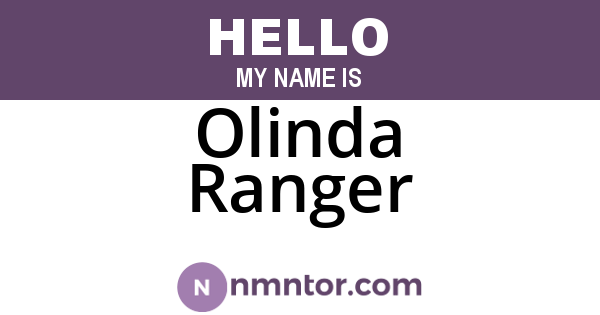 Olinda Ranger