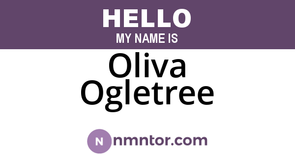 Oliva Ogletree