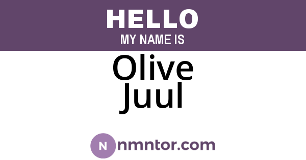 Olive Juul
