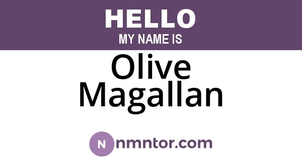Olive Magallan