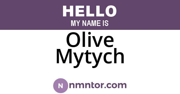 Olive Mytych