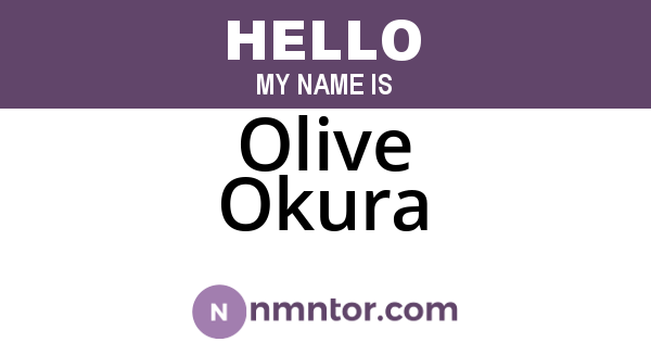 Olive Okura