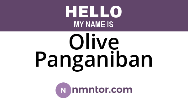 Olive Panganiban