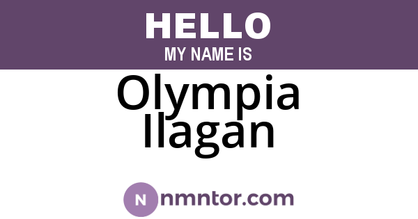 Olympia Ilagan
