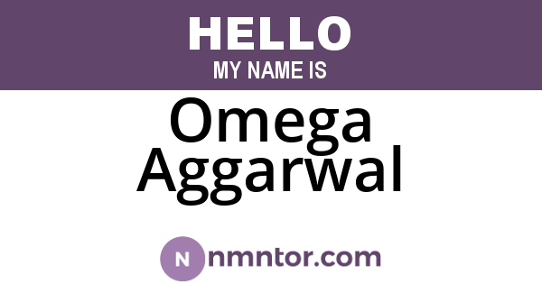 Omega Aggarwal