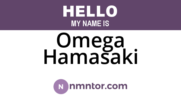 Omega Hamasaki