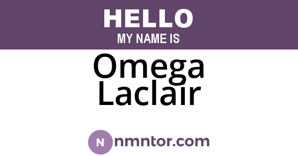 Omega Laclair