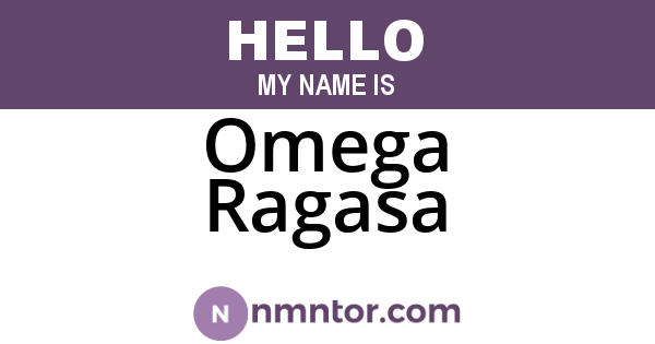 Omega Ragasa