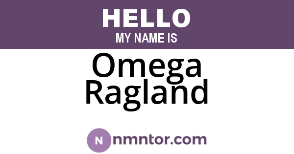Omega Ragland