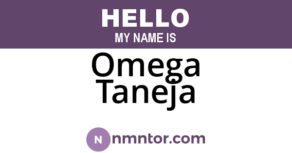 Omega Taneja