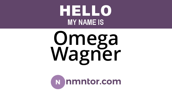 Omega Wagner