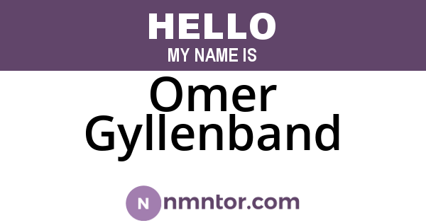 Omer Gyllenband