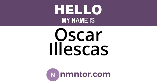 Oscar Illescas